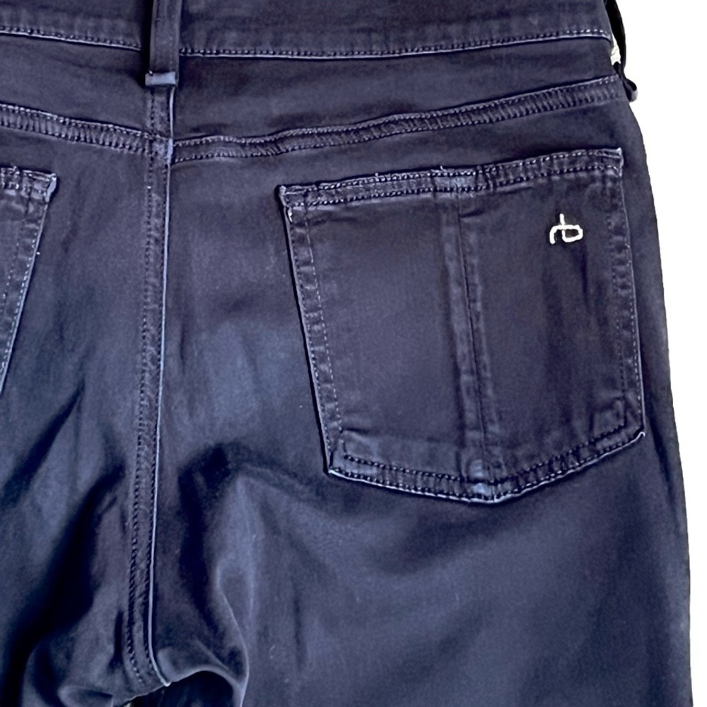 Revolve rag & bone Legging Jeans Womens Stretch Black Denim Pants Size 29 - Picture 4 of 6